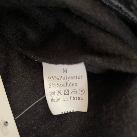 Leopard Black & Gray‎ Hoodie - Picture 3 of 7